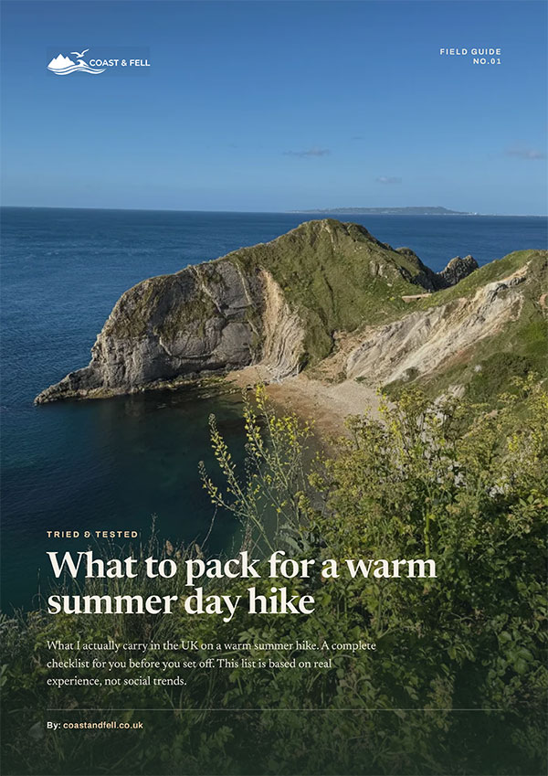 What to pack for a warm summer day hike