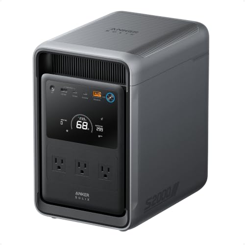 Anker SOLIX S2000 portable power station for home backup