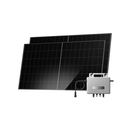 EcoFlow Stream 800W plug-in solar kit with two 500W panels
