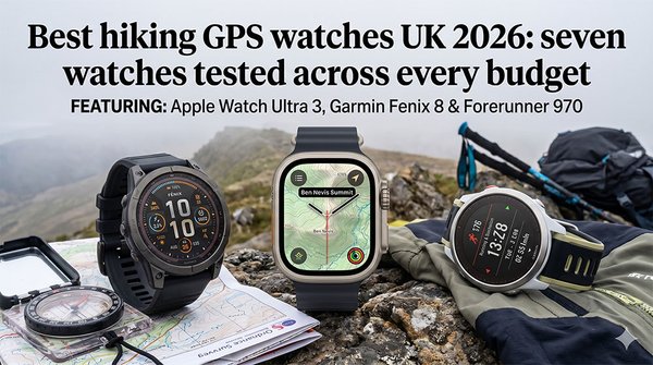 Best hiking GPS watches UK 2026: seven watches tested across every budget