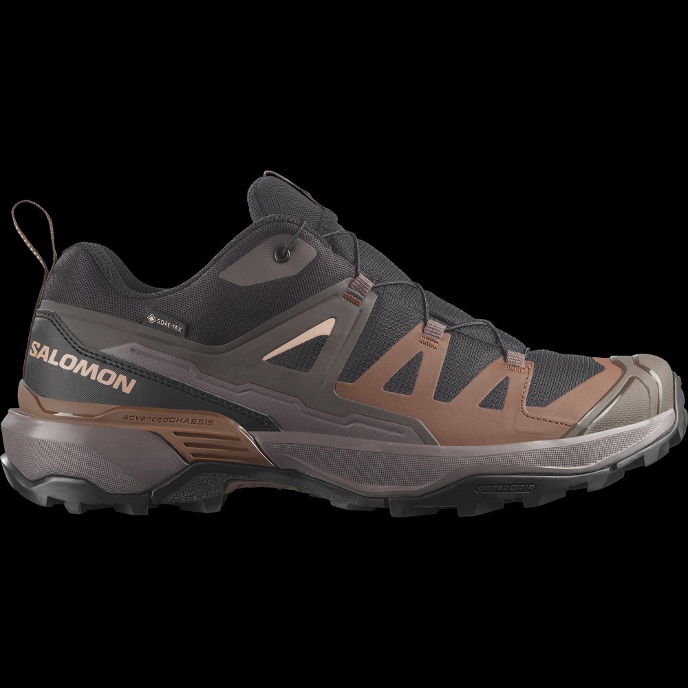 Salomon X Ultra 360 GORE-TEX in Black / Dark Gull Gray