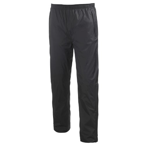 Helly Hansen Loke waterproof pants in black with lightweight packable construction