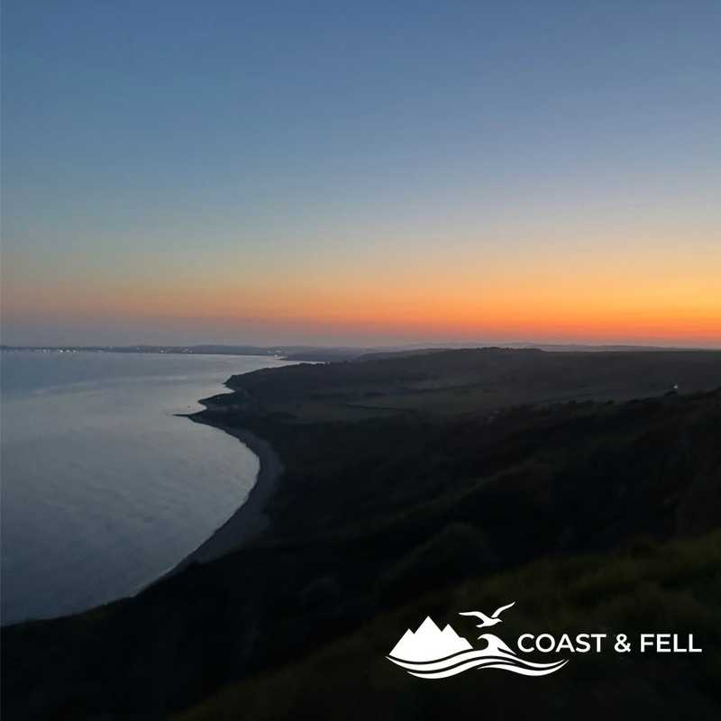 Sunset over Ringstead Bay, Jurassic Coast, Dorset