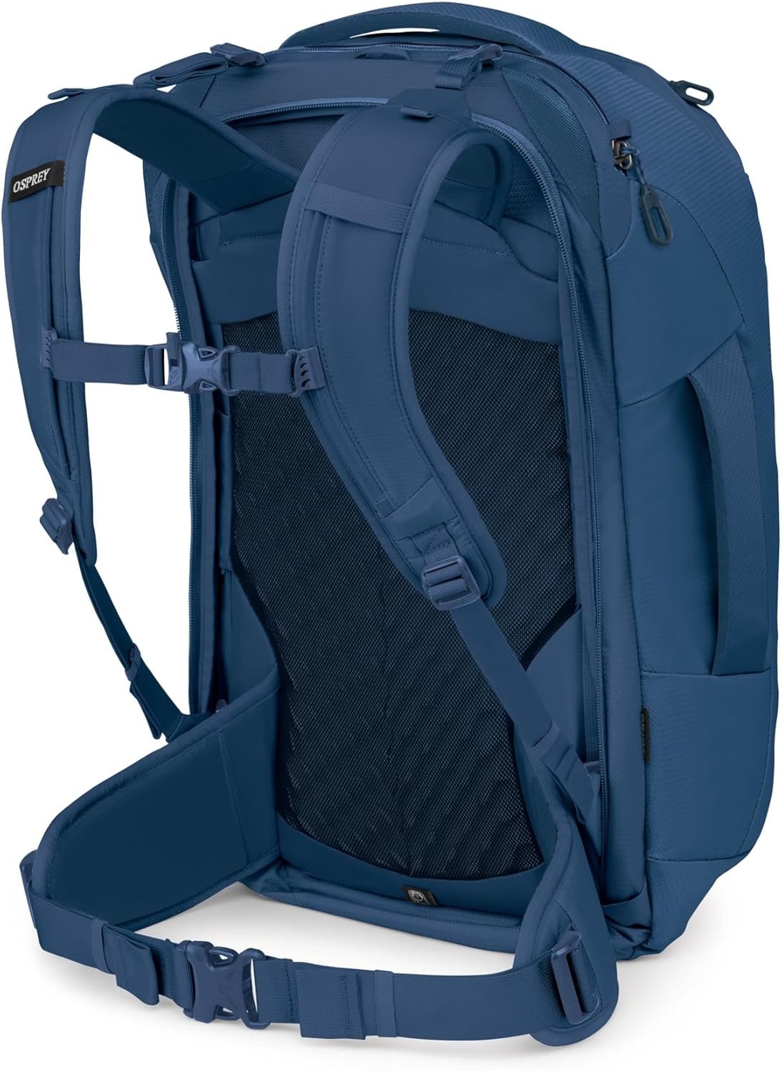 Osprey Farpoint 40 stowaway harness and back panel