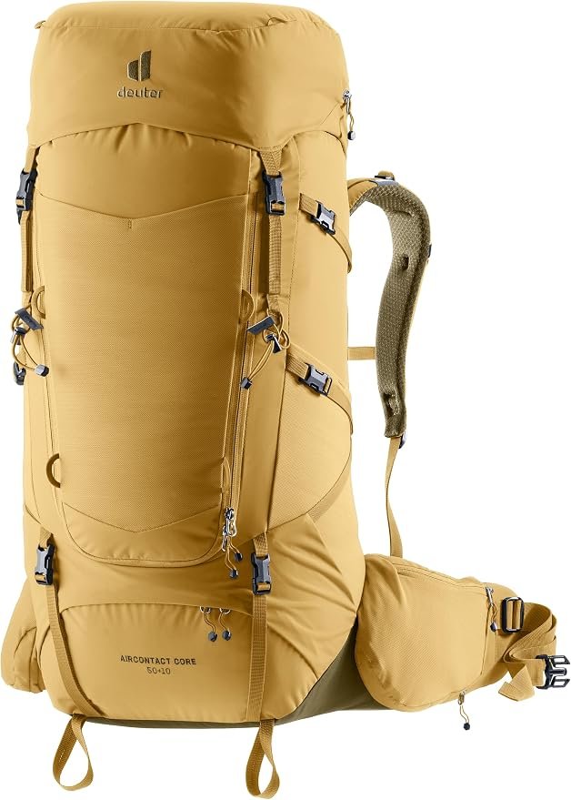 Deuter Aircontact Core 50+10 in Savanna