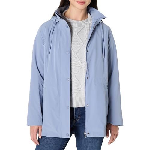Amazon Essentials women's packable waterproof rain jacket