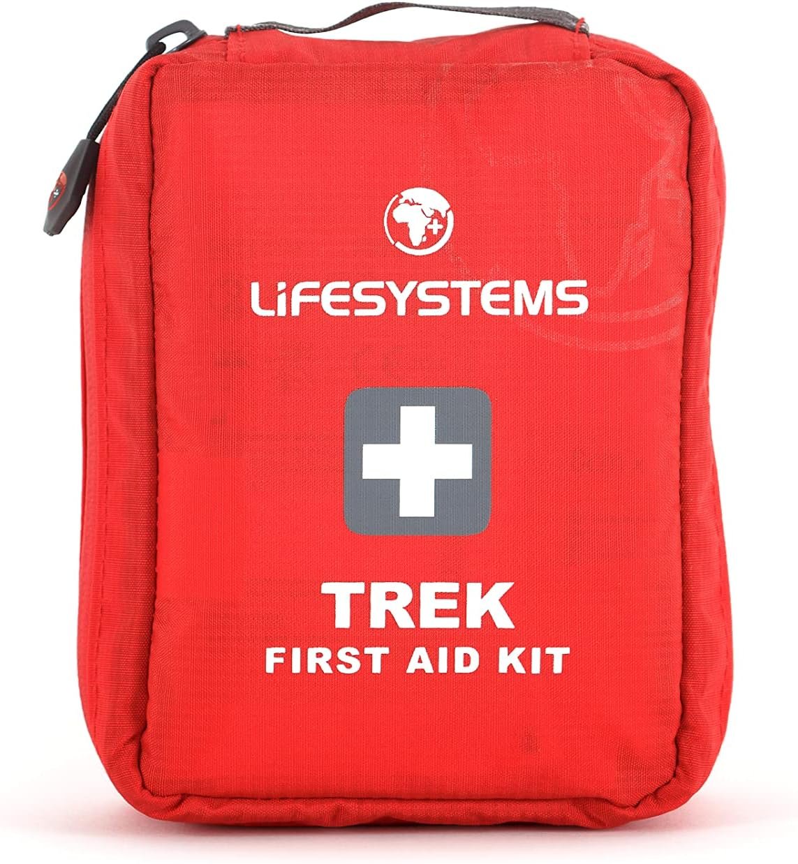 Lifesystems Trek First Aid Kit in red soft case