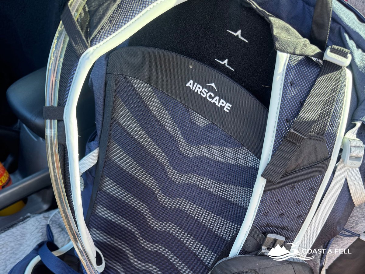 Osprey AirScape back panel ventilation system