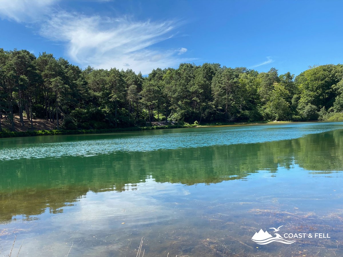 The Blue Pool: turquoise water in the Purbeck countryside