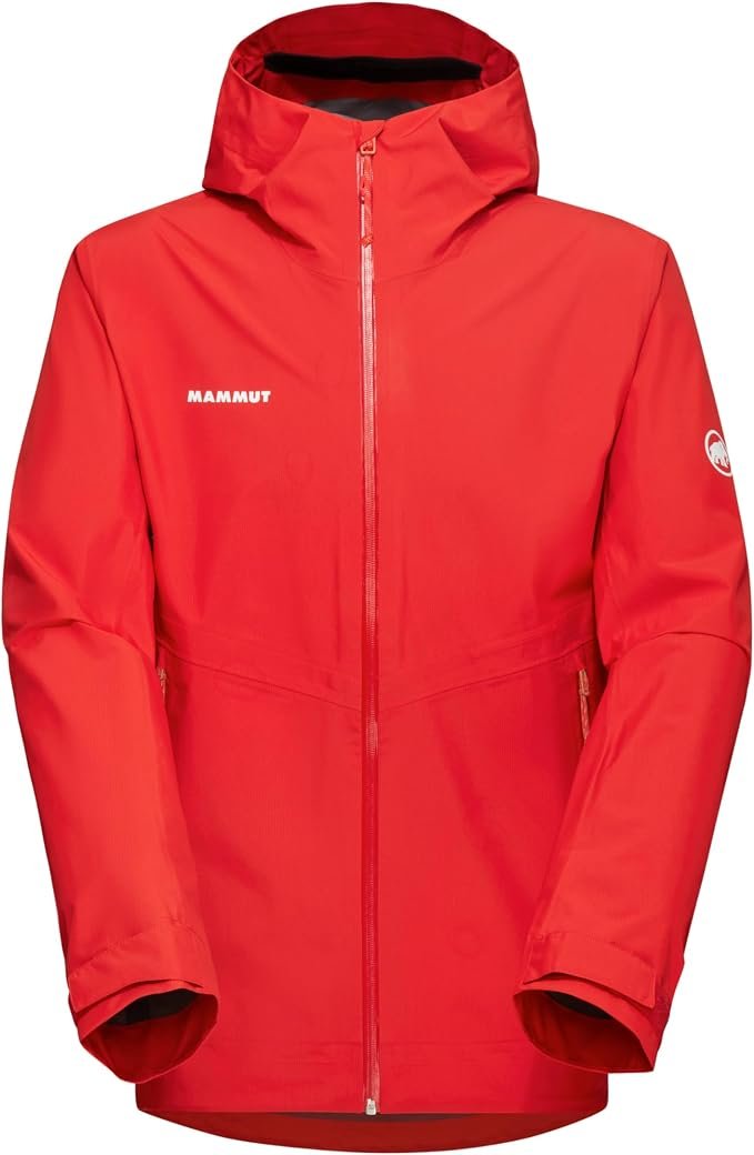 Mammut Alto Light HS hooded waterproof jacket in red
