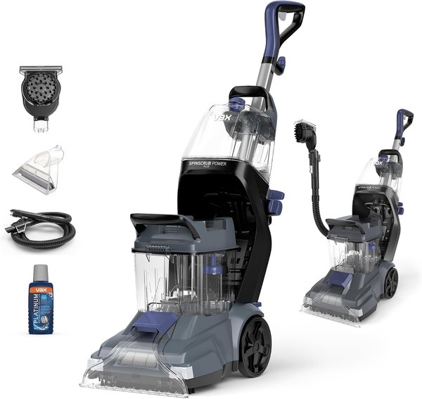 Vax SpinScrub Power Plus review: 24 paws vs one carpet cleaner